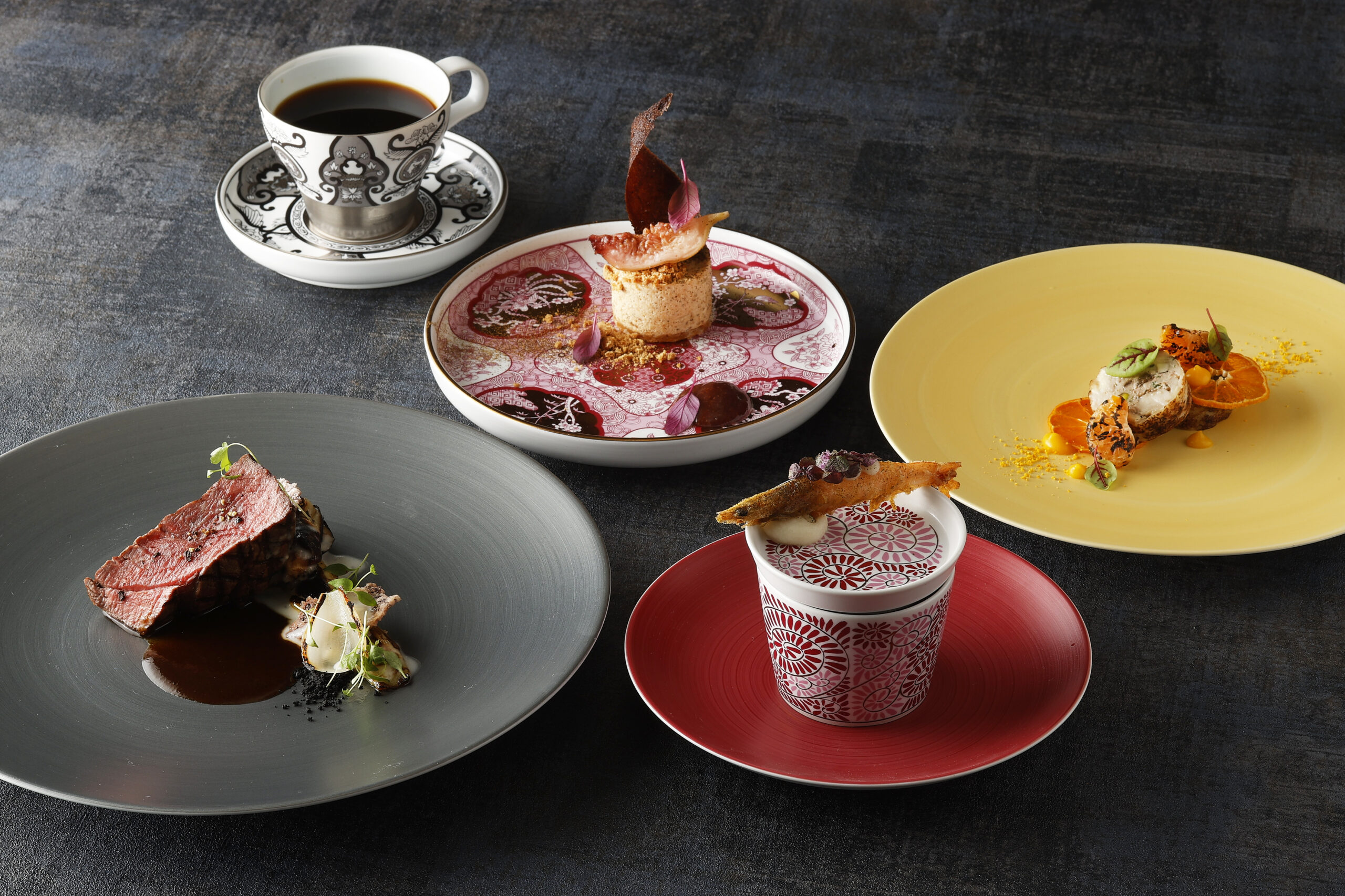 ホテル雅叙園東京で佐賀県食材を使用した特集「器で愉しむ秋の美食～伝統と革新の有田焼～」を10月1日より開催