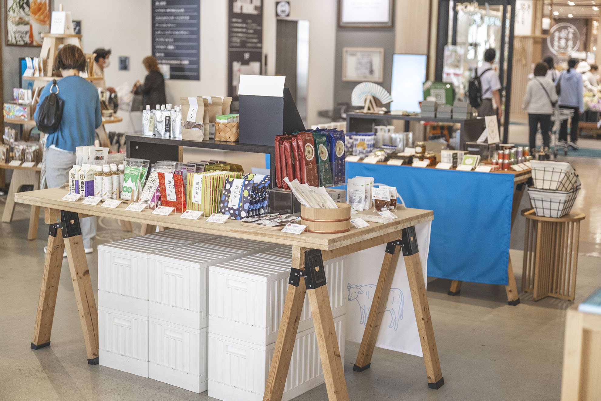 ポップアップ企画で、商品の魅力を